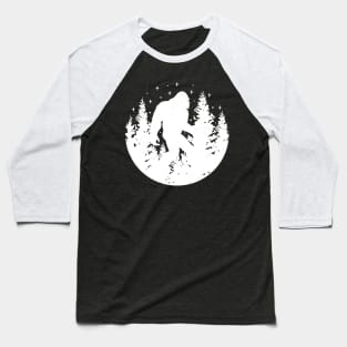 Bigfoot Forest Hide And Seek Baseball T-Shirt